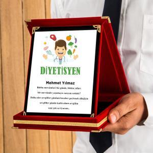 Diyetisyen Tasarımlı Plaket