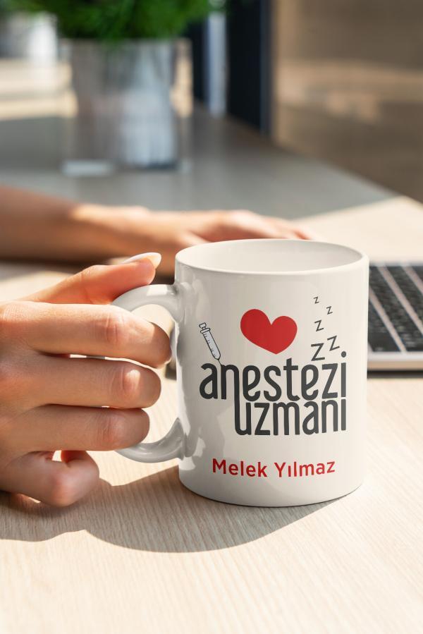 Anestezi Tasarımlı Kupa