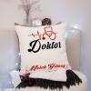 Doktor Tasarımlı Yastık