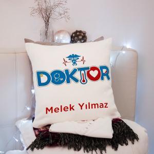 Doktor Tasarımlı Yastık