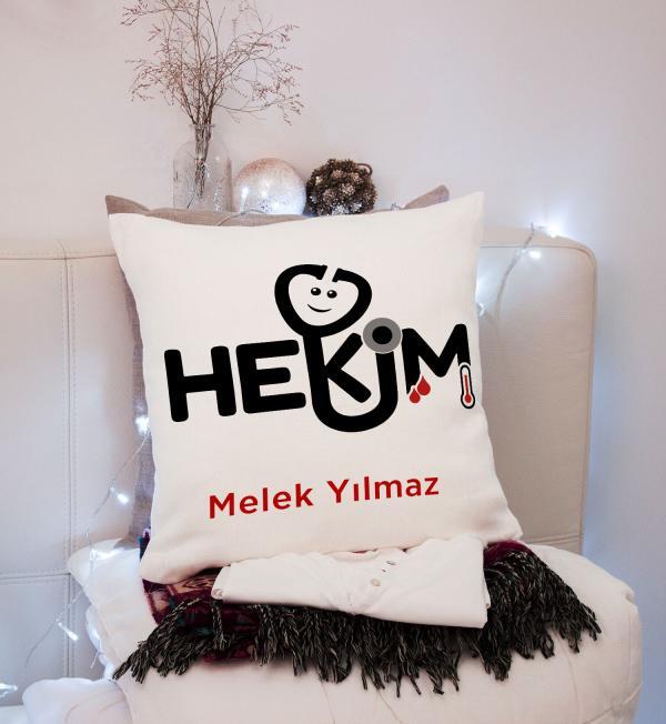 Doktor Tasarımlı Yastık