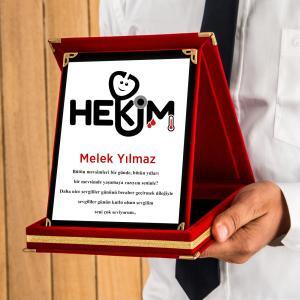 Doktor Tasarımlı Plaket