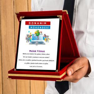 Donanım Mühendisi Tasarımlı Plaket