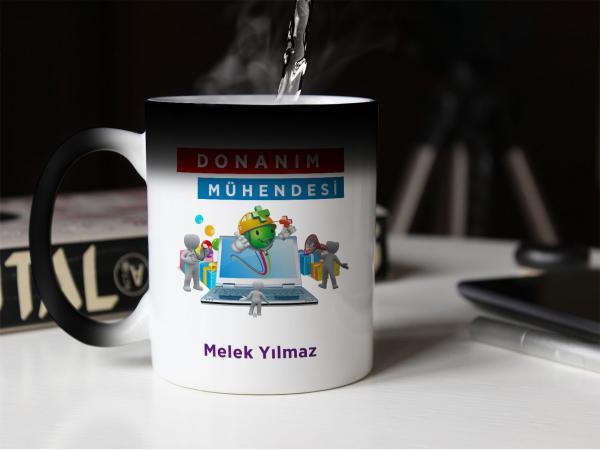 Donanım Mühendisi Tasarımlı Sihirli Kupa