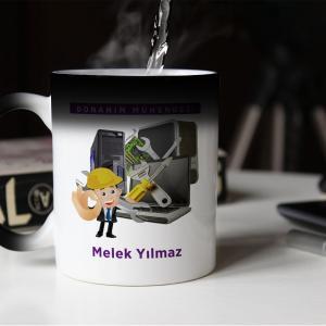 Donanım Mühendisi Tasarımlı Sihirli Kupa