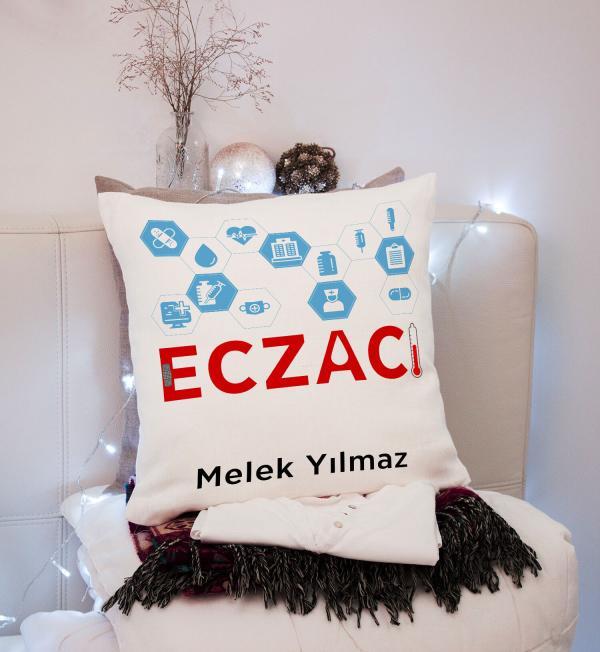 Eczacı Tasarımlı Yastık