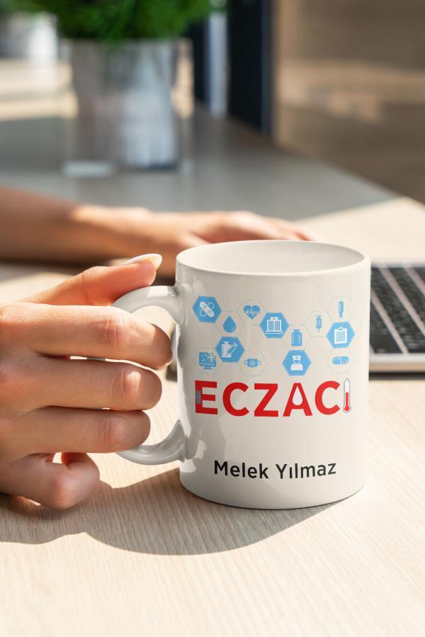 Eczacı Temalı Tasarım Kupa