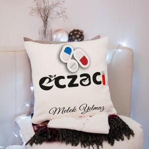 Eczacı Tasarımlı Yastık