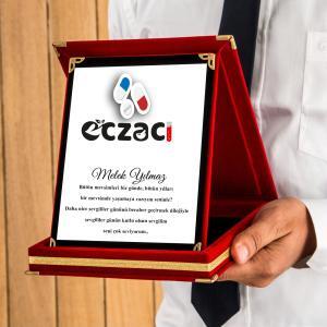 Eczacı Tasarımlı Plaket