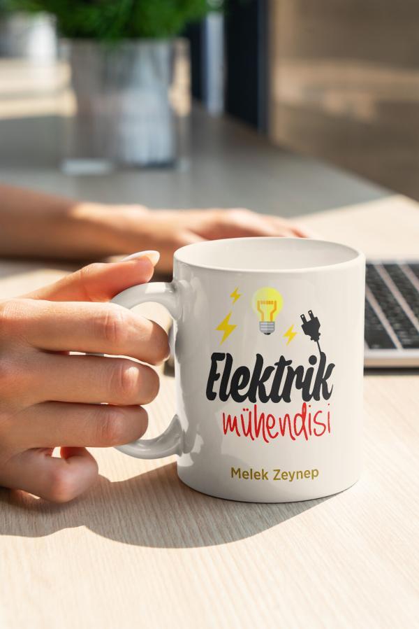 Elektrik Mühendisliği Tasarımlı Kupa