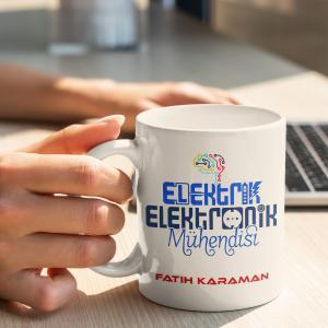 Elektrik Mühendisliği Tasarımlı Kupa