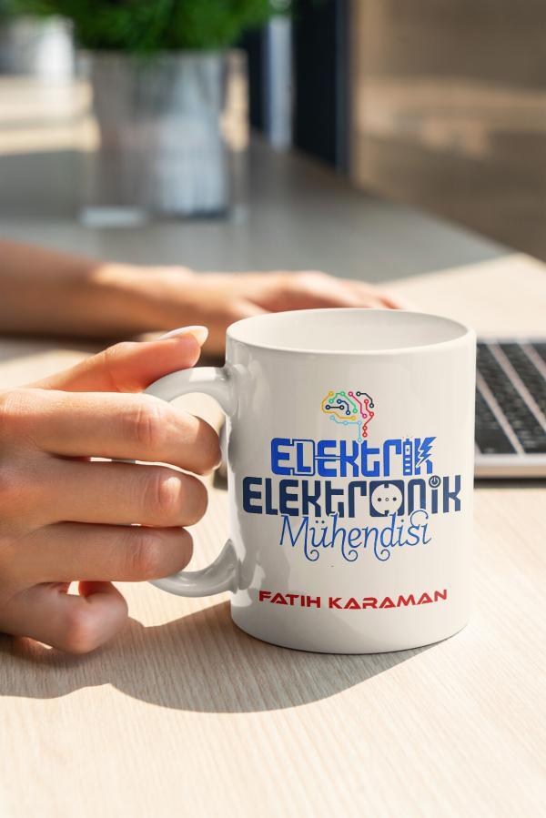 Elektrik Mühendisliği Tasarımlı Kupa