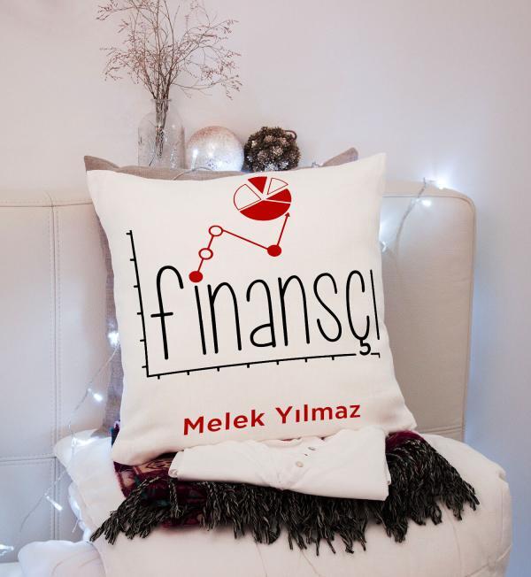 Finansçı Tasarımlı Yastık