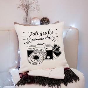 Fotoğrafçı Tasarımlı Yastık