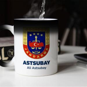 Jandarma Tasarımlı Sihirli Kupa