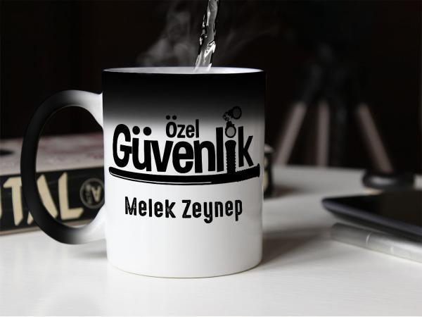 Özel Güvenlik Tasarımlı Sihirli Kupa