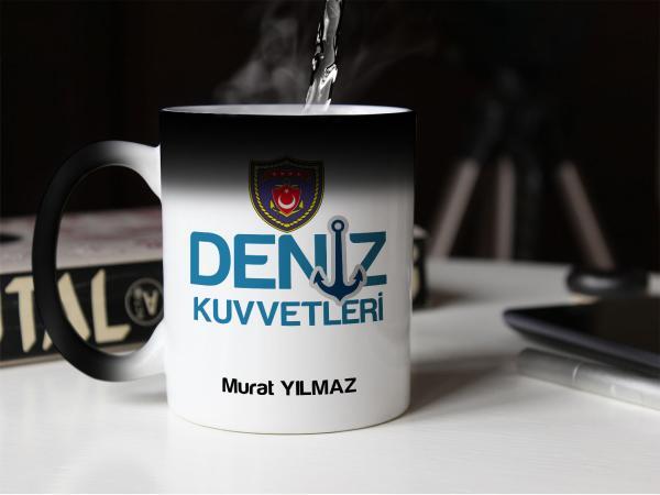 Deniz Kuvvetleri Tasarımlı Sihirli Kupa