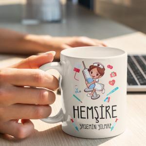 Hemşire Tasarımlı Kupa