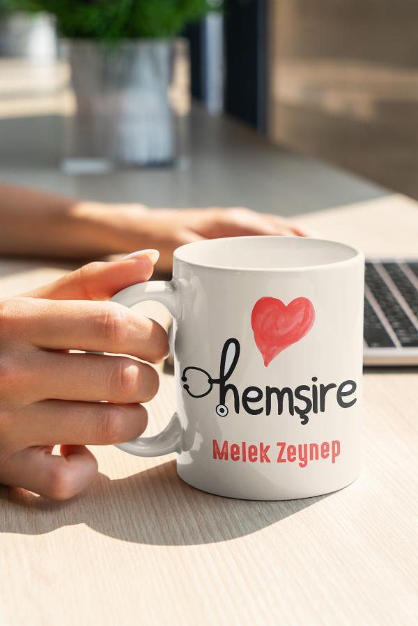 Hemşire Tasarımlı Kupa