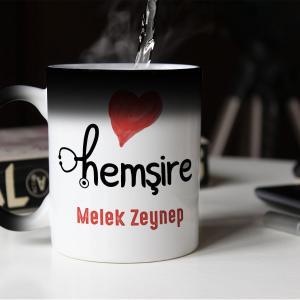 Hemşire Tasarımlı Sihirli Kupa
