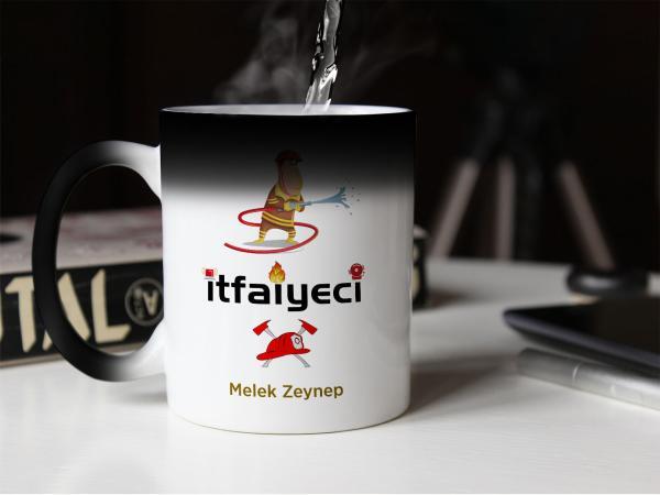 İtfayeci Tasarımlı Sihirli Kupa
