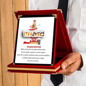İtfayeci Tasarımlı Plaket