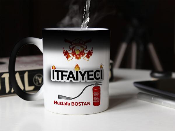 İtfayeci Tasarımlı Sihirli Kupa
