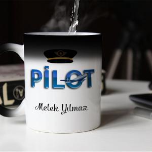 Pilot Tasarımlı Sihirli Kupa
