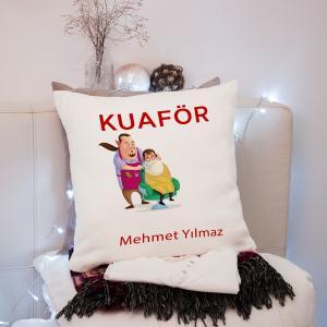 Kuaför Tasarımlı Yastık