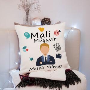 Mali Müşavir Tasarımlı Yastık