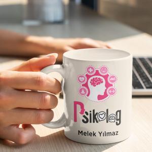 Psikolog Tasarımlı Kupa