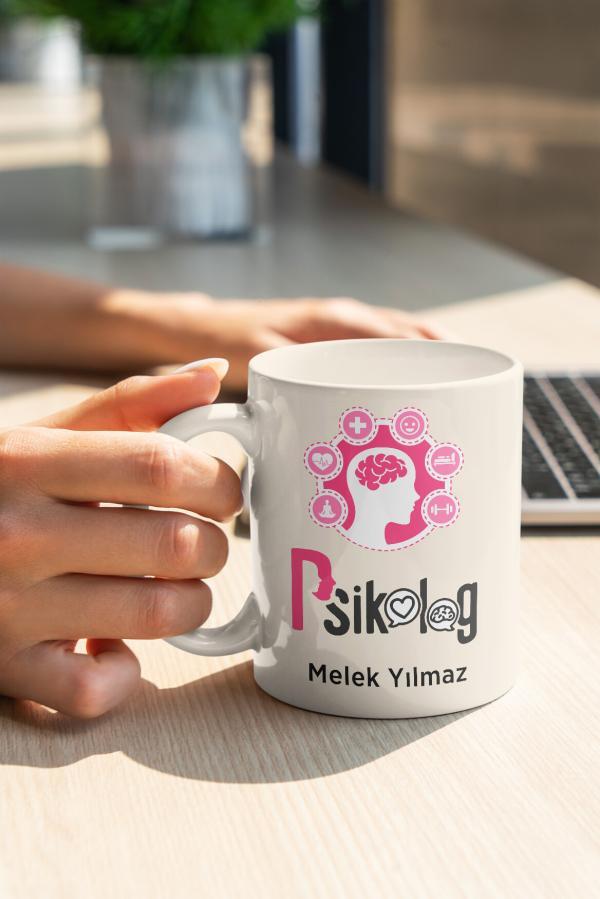 Psikolog Tasarımlı Kupa