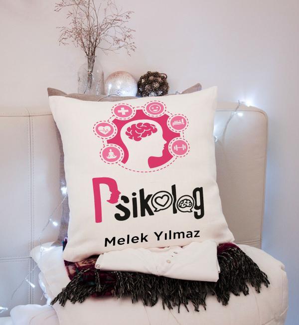 Psikolog Tasarımlı Yastık