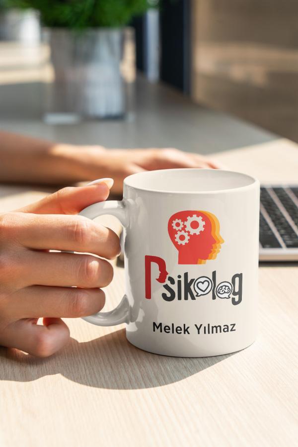 Psikolog Tasarımlı Kupa