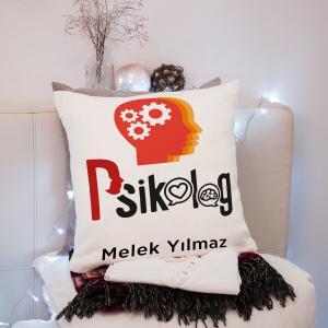 Psikolog Tasarımlı Yastık
