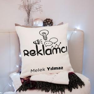 Reklamcı Tasarımlı Yastık