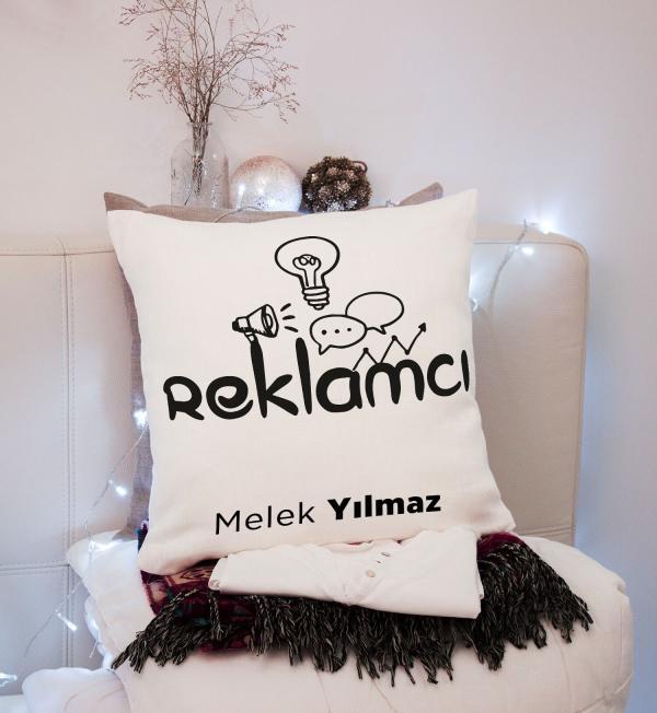 Reklamcı Tasarımlı Yastık