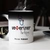 Veteriner Tasarımlı Sihirli Kupa