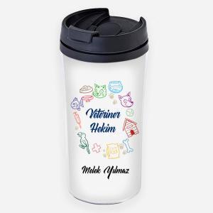 Veteriner Tasarımlı Termos