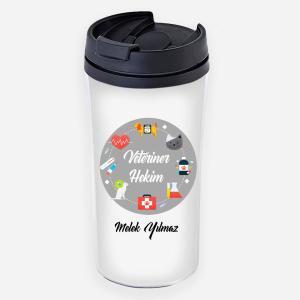 Veteriner Tasarımlı Termos