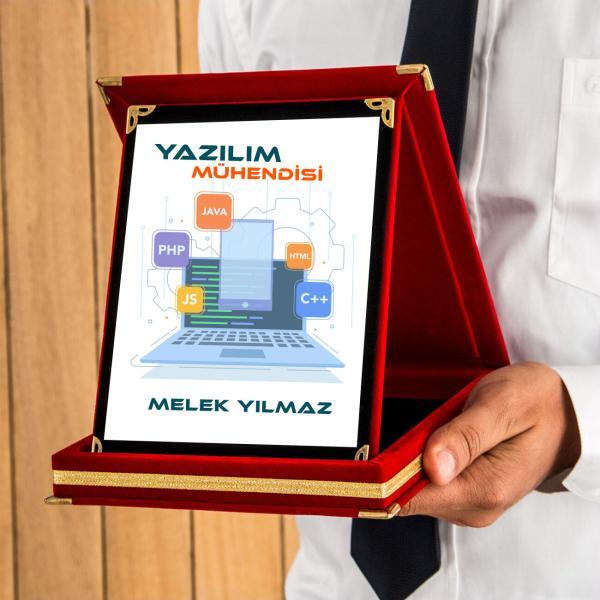 Yazılım Mühendisi Tasarımlı Plaket