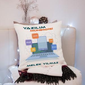 Yazılım Mühendisi Tasarımlı Yastık