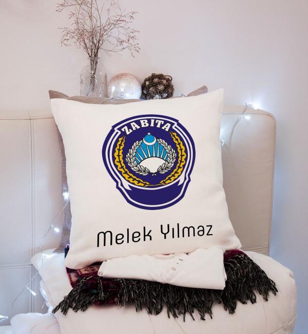 Polis Tasarımlı Yastık