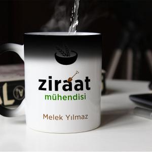 Ziraat Mühendisi Tasarımlı Sihirli Kupa