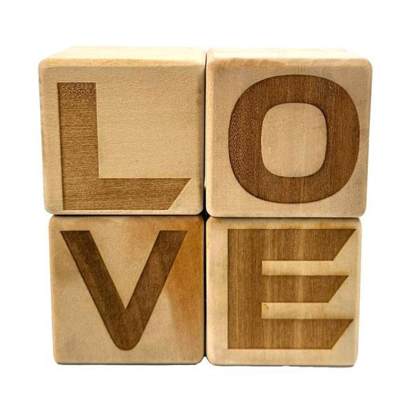 Love Ahşap Dekoratif Süs – Kutuya Ekle