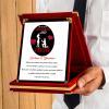 Sevgililer Günü Tasarımlı Plaket