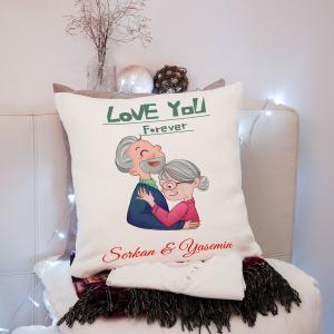 Sevgililer Günü Tasarımlı Yastık